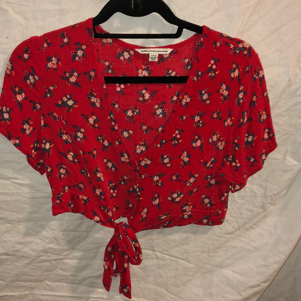 Flower Crop Top